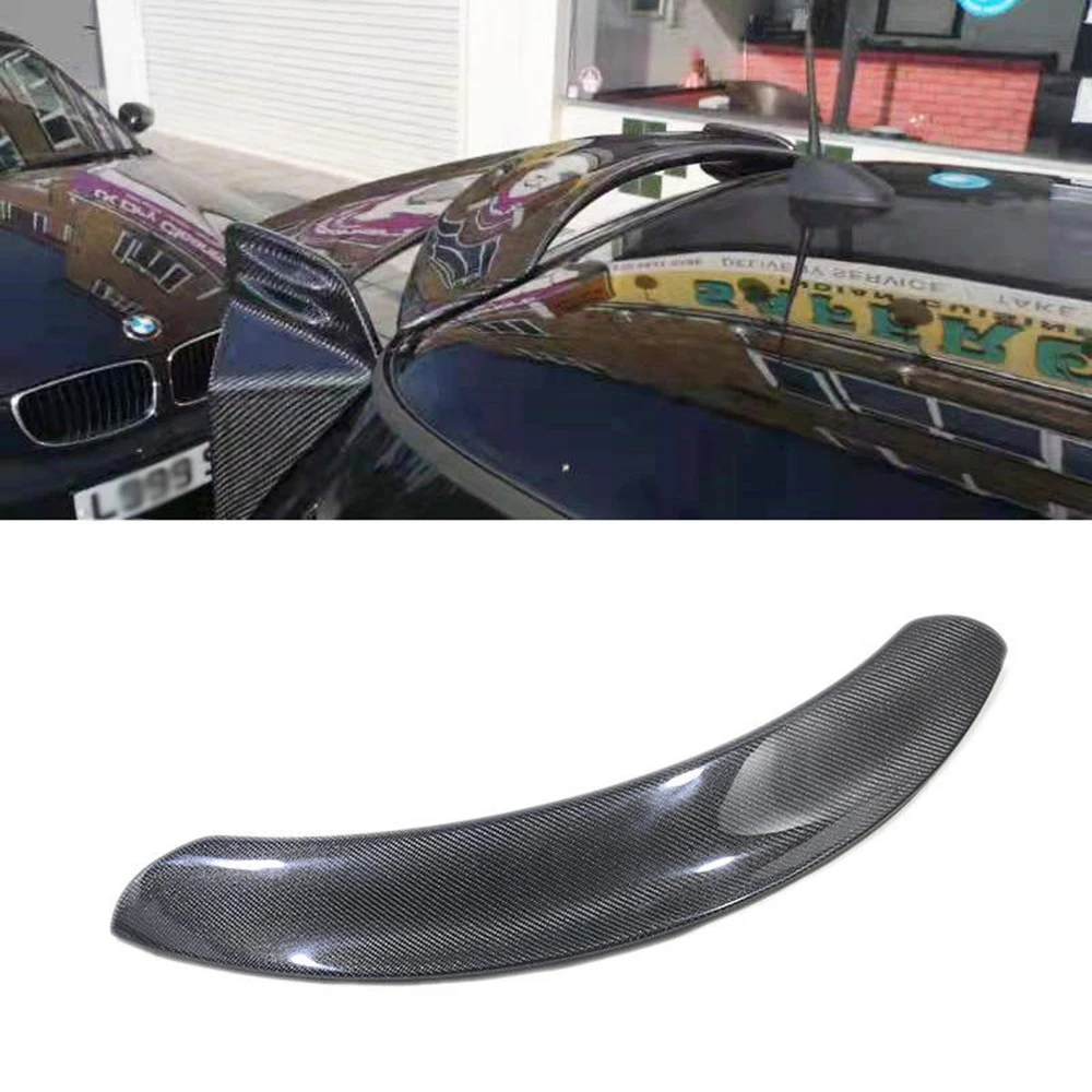 High Quality Carbon Fiber Rear Roof Spoiler Wing Trunk Lip Boot Cover Car GT Styling For Mini R50 R51 R53 Cooper S 2001-2006