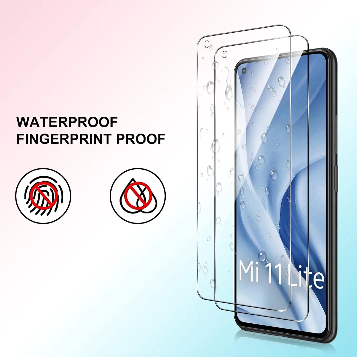 2/4 Pcs Hd Tempered…