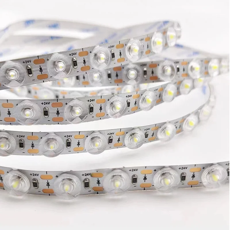 5m 10m 15m 24v LED Side Module Diffused Reflect Wall Strip Optical Len CCT Three Color 3000k Nature White 4000k 6000k Line Tape