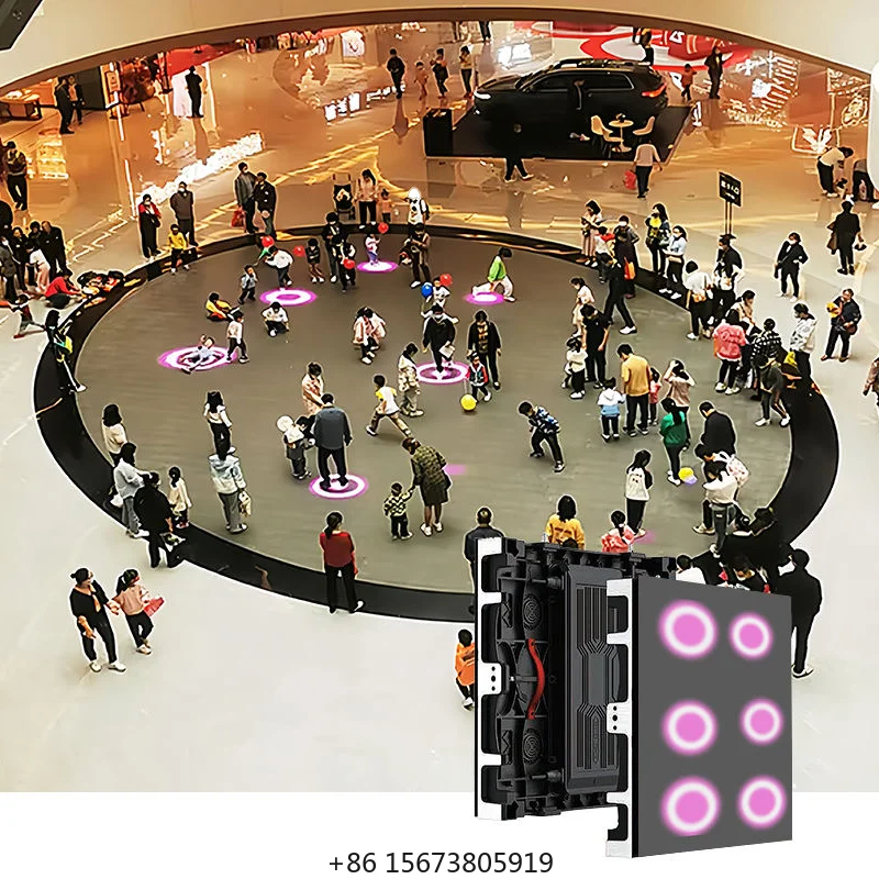 

Интерактивный круглый светодиодный экран P1.9 P2.6 P2.9 P3.9 для сцены, танцпола, торговых центров, беспроводной видеодисплей