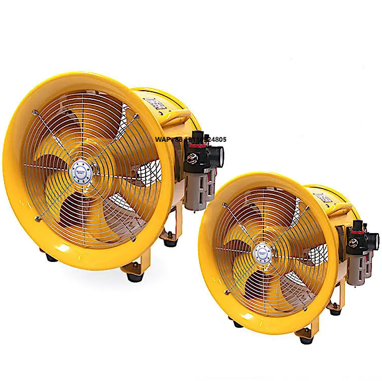

TY96770 Pneumatic 28" (700mm) Axial Pneumatic Blowers for Toxic Gas. Powerful Compressed air Driven Reaction Fan Type Ventilator