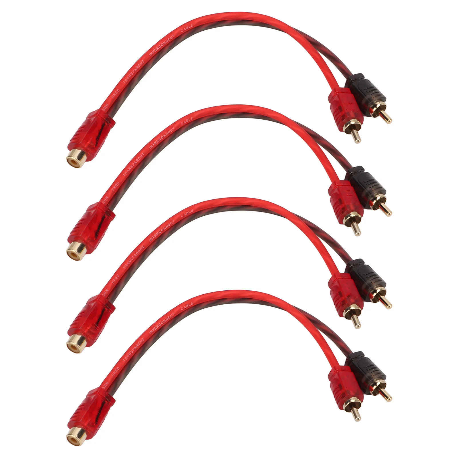 Audio  Splitter Adaptor Cable 20cm Long Speaker Parts High Accuracy  1 Female 2 Male Adapter for Device with 3.5mm Jack
