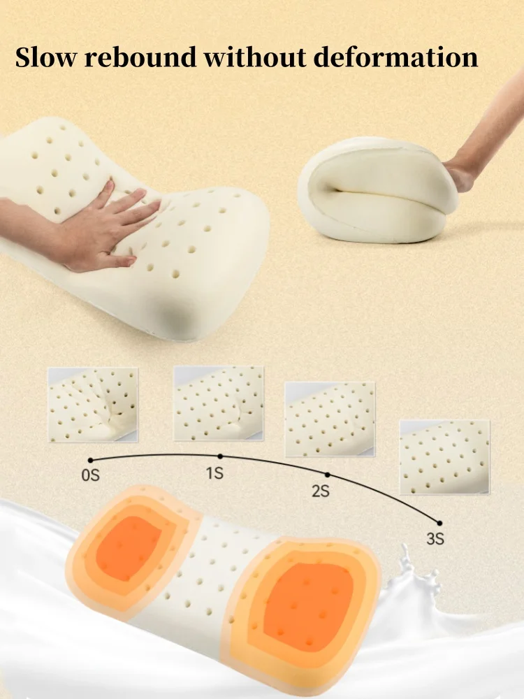 Memory Foam Pillow Outdoor Camping Travel Cervical Pillow Portable Lunch Break Pillow Slow Rebound Memory Pillow - view 6