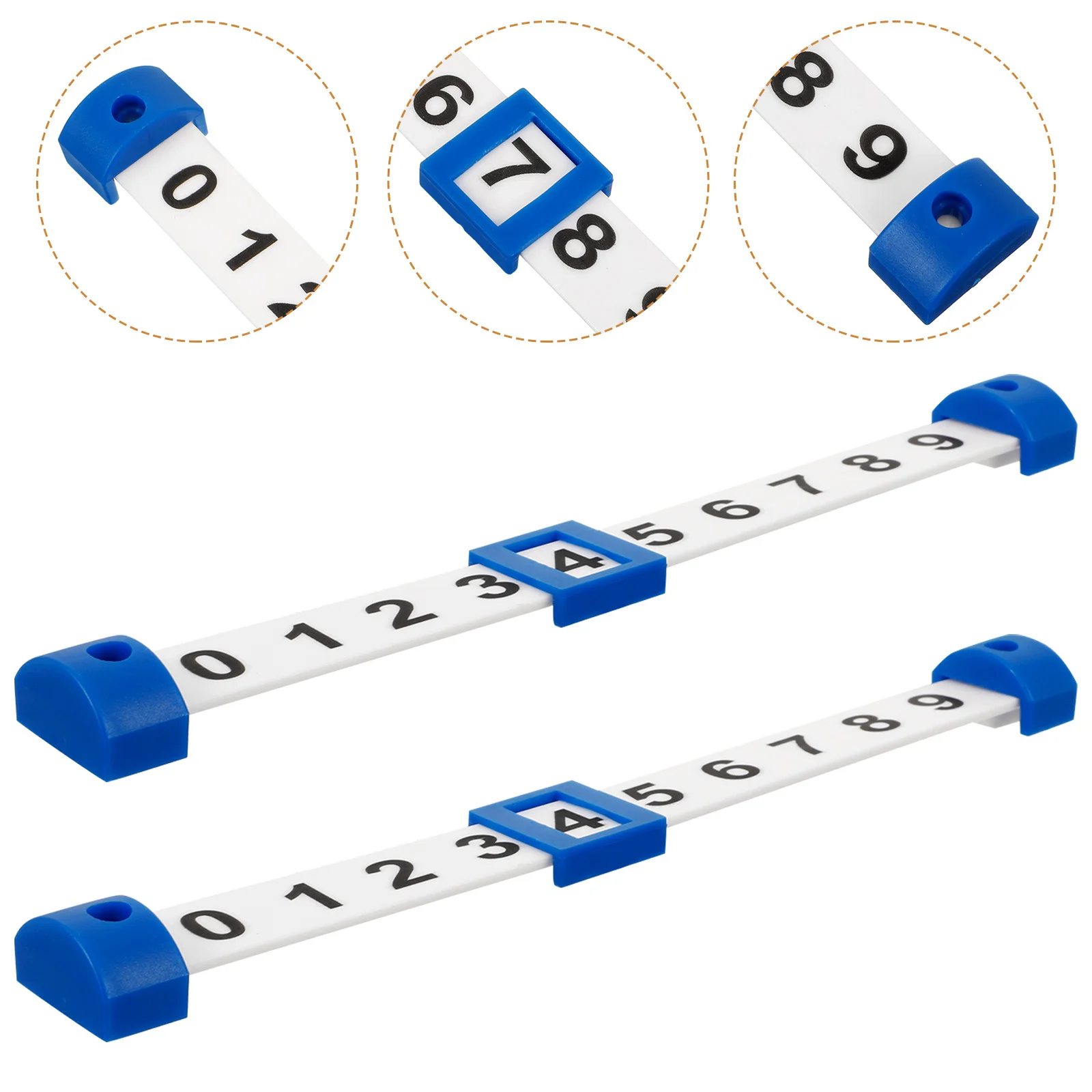 2 Pcs Table Football Scorer Game Supplies Foosball Markers Tools Counters Keepers Plastic Tennis Scores Min Scoring