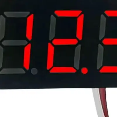 0.28 Inch Digital DC Voltmeter 5-30V Red Blue Yellow Green White LED Display High Accuracy Reverse Polarity Protection For Car B