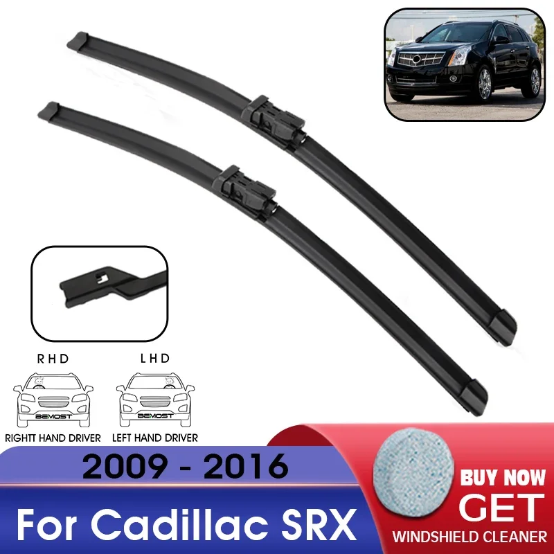 Car Wiper Blade Front Window Windshield Rubber Refill Wiper For Cadillac SRX 2009-2016 LHD / RHD 26