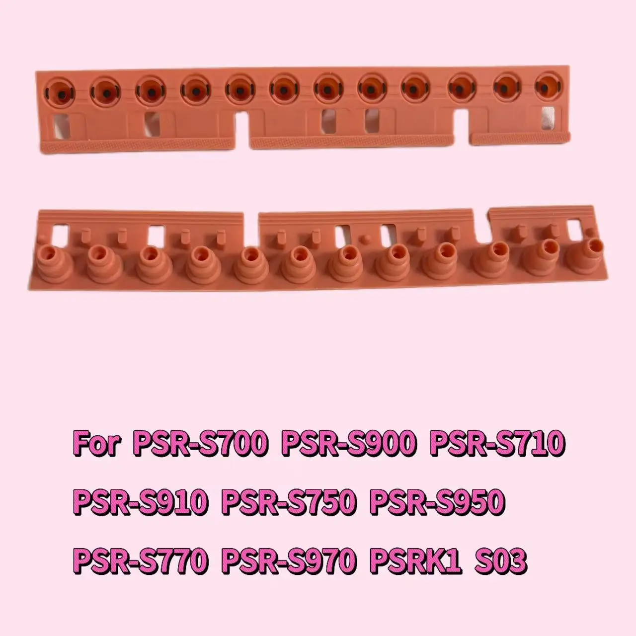 For Yamaha PSR-S700 PSR-S900 PSR-S710 PSR-S910 PSR-S750 PSR-S950 PSR-S770 PSR-S970 PSRK1 S03 Rubber Strip (1pcs)