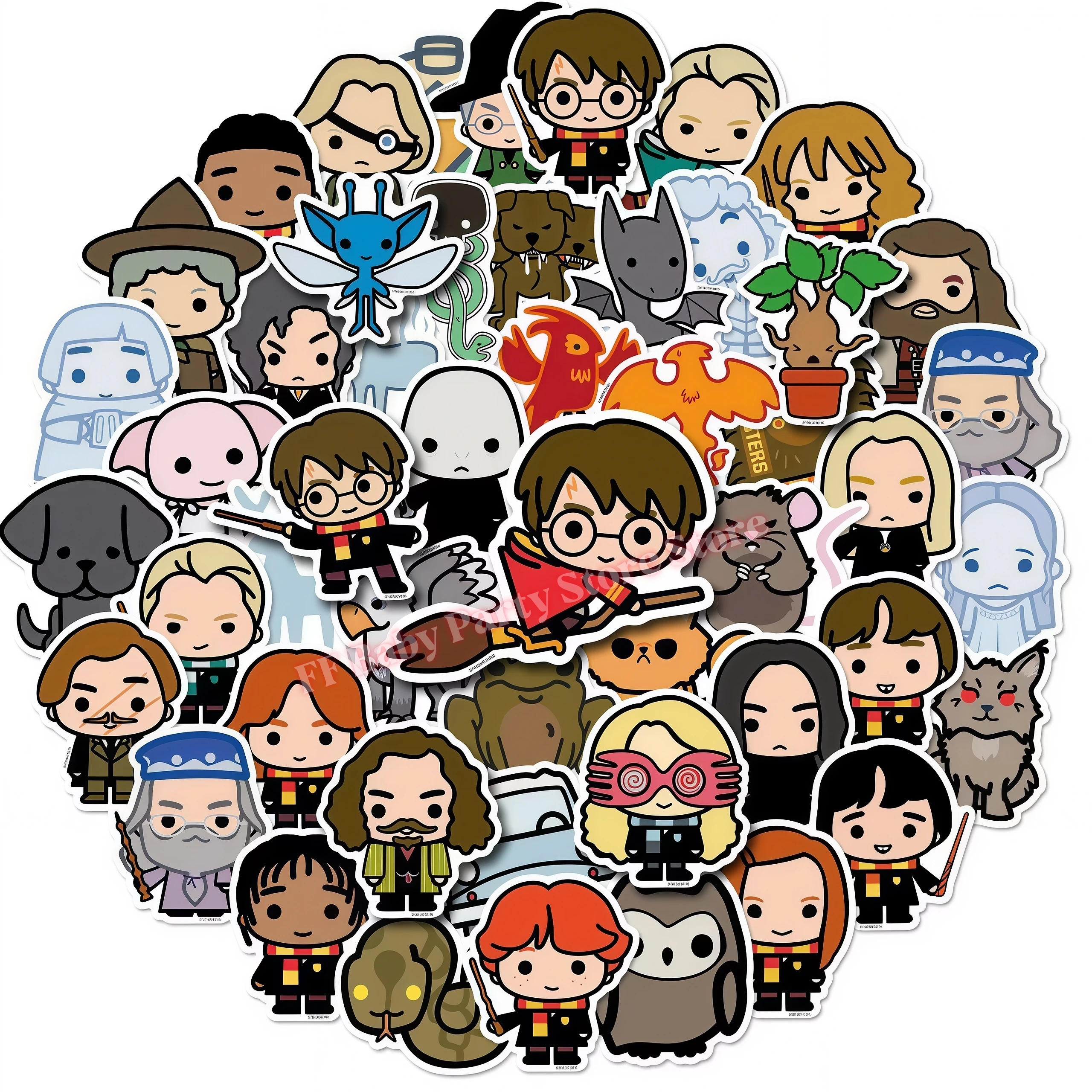 Academy Magics Geburtstagsparty-Dekoration, Harry-Potter-Motiv, Ballon, Teller, Becher, Serviette, Kindergeschenk, Babyparty-Zubehör, Event-Artikel, Souvenir – Detail 30