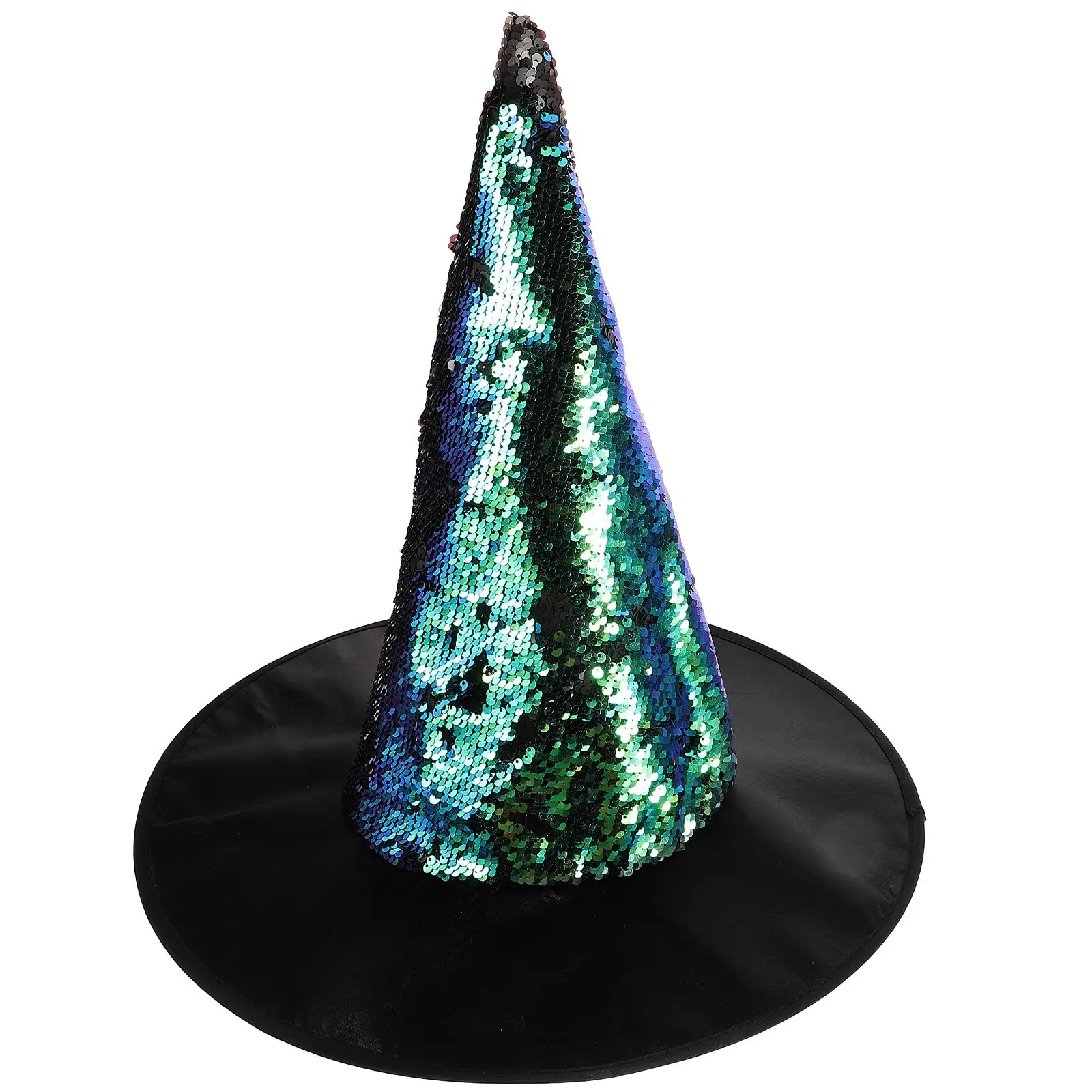 

Hat Women Sequin Party Hat Comfortable Durable Halloween Party Masquerade Decorations Costume Accessory