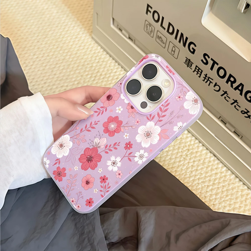 ディスティピンクワイルドフラワースターメンキュートゼリーシェ - Phone Cases Wildflower のレビューと価格