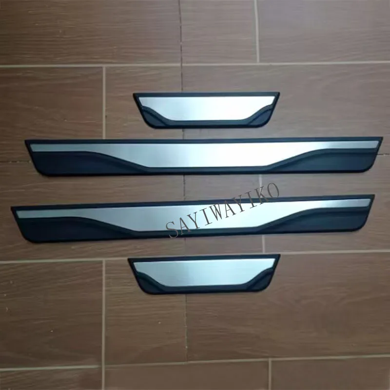 

FIT For MG4 2023 2022 2021 MG4 EV MG 4 Door Sill Scuff Plate Kick Sill Threshould Protector Stainless Steel Car Accessories