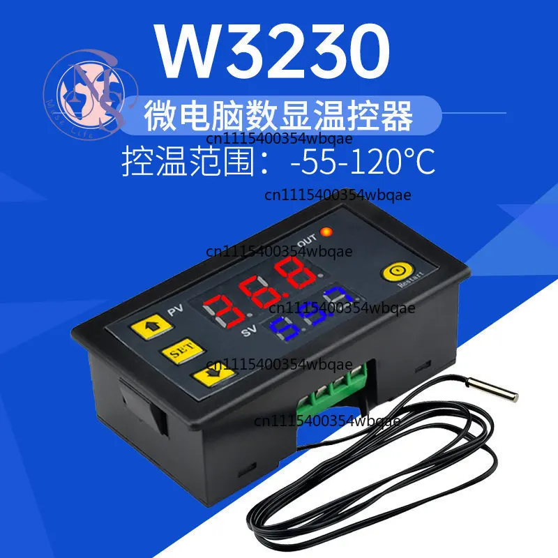 ZOCI-FOR- W3230 High Precision Digital Temperature Controller Module, Thermostat Switch, 12V 24V AC220V