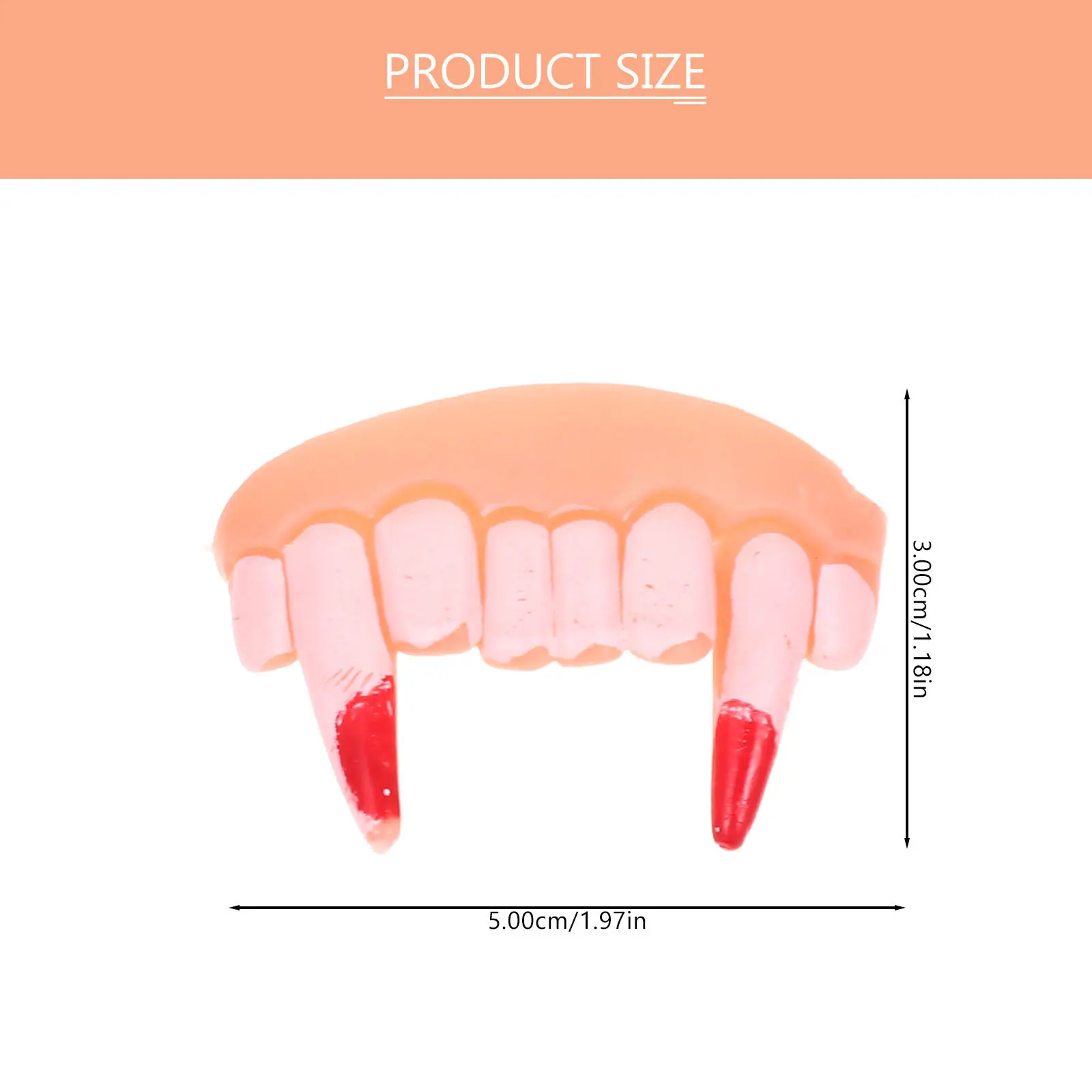 

12Pcs Fake Teeth Halloween Denture Props Horrific Zombie Costume Accessories Party Pranking Scary Decors Cosplay Dentures Props