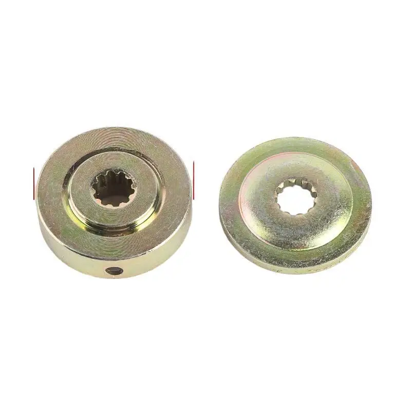 芝刈り機と草刈り機の作業ヘッド用、固定プレート/10歯アクセサリー（下部固定用）