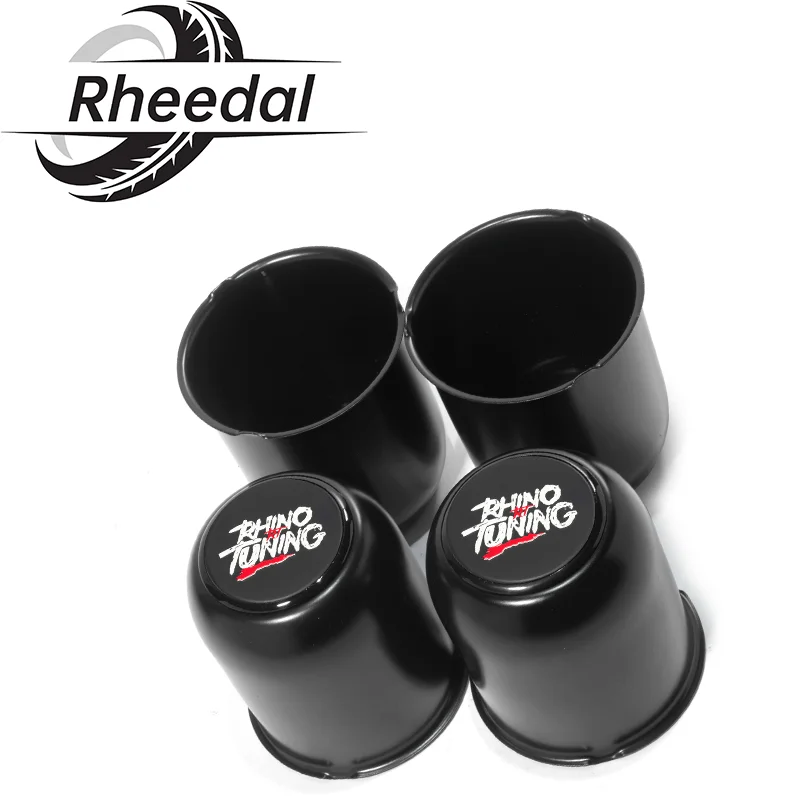

Rheedal 1/4PCS 81mm/3.19" Hub 95mm/3.74" H PUSH-THRU HUB CENTER CAP For 3.19" trailer/truck rims center bore 3.74" Tall Carbon