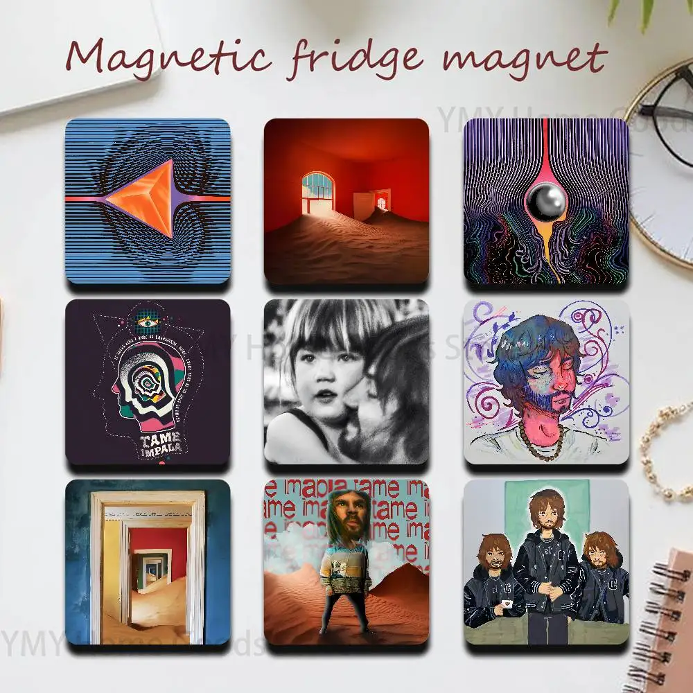 T-Tame Impala K-Kevin Parker Refrigerator Magnets the Perfect Choice for Home Create Warm Cozy Home Decor Gifts
