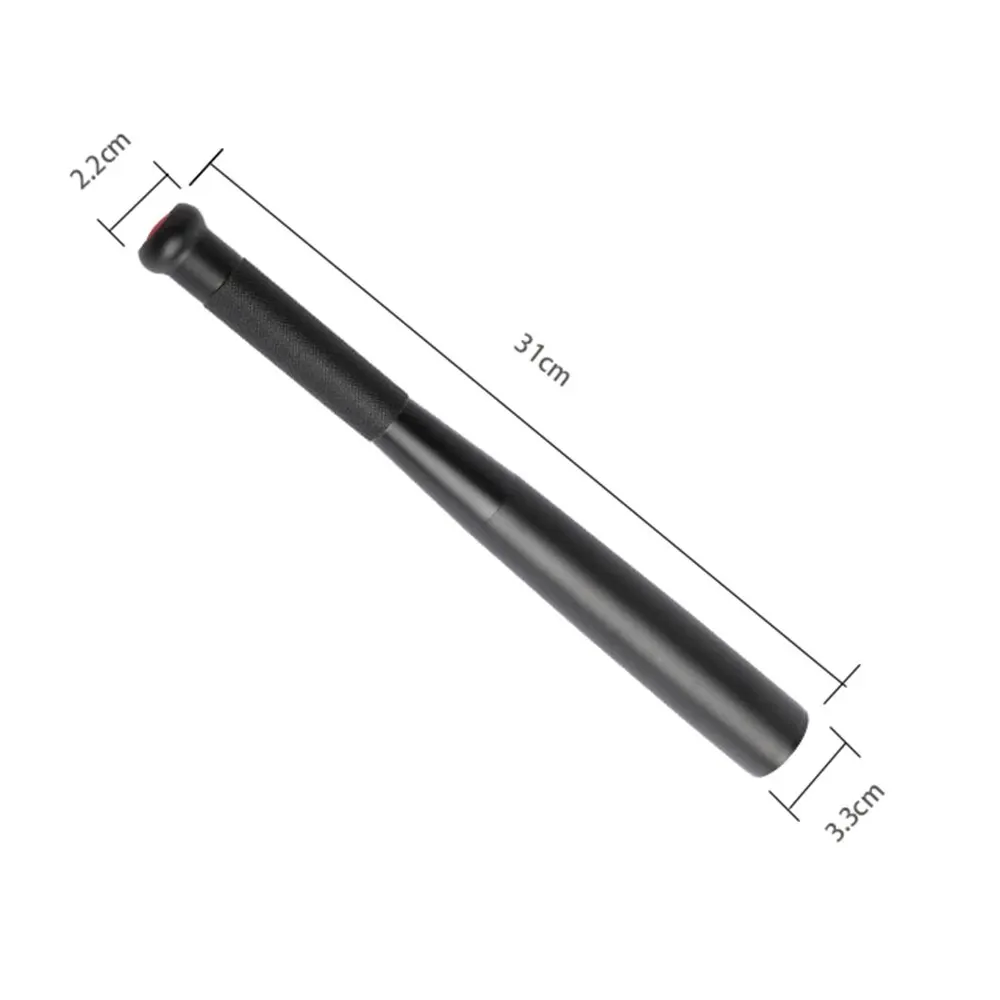 31/41/49CM Self Defence Flash Stick Baseball Bat Alloy Torch Anti Riot Shooting Distance 500M Multi Functional LED Flashlight