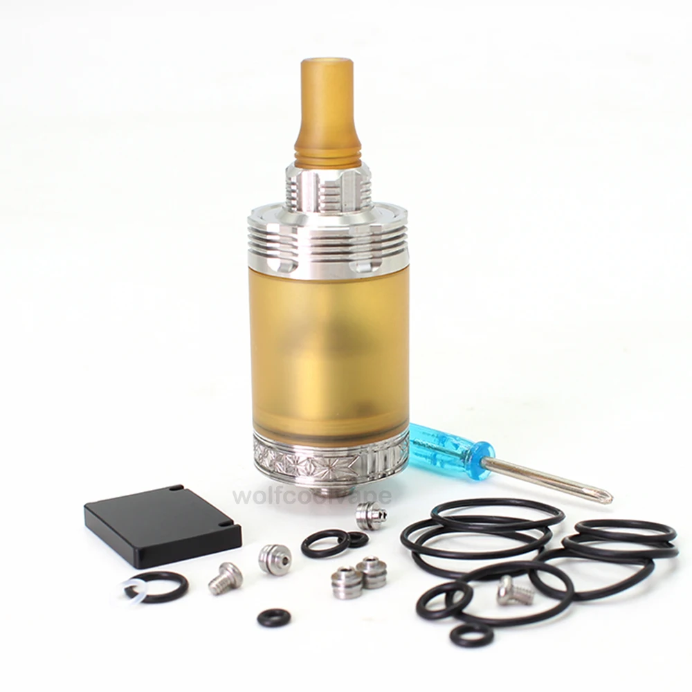 coolvapeスタイルのタンクトップ詰め替えシングルコイルmtl-rtamtl-v2ss316l-iu4ml-22mm-415