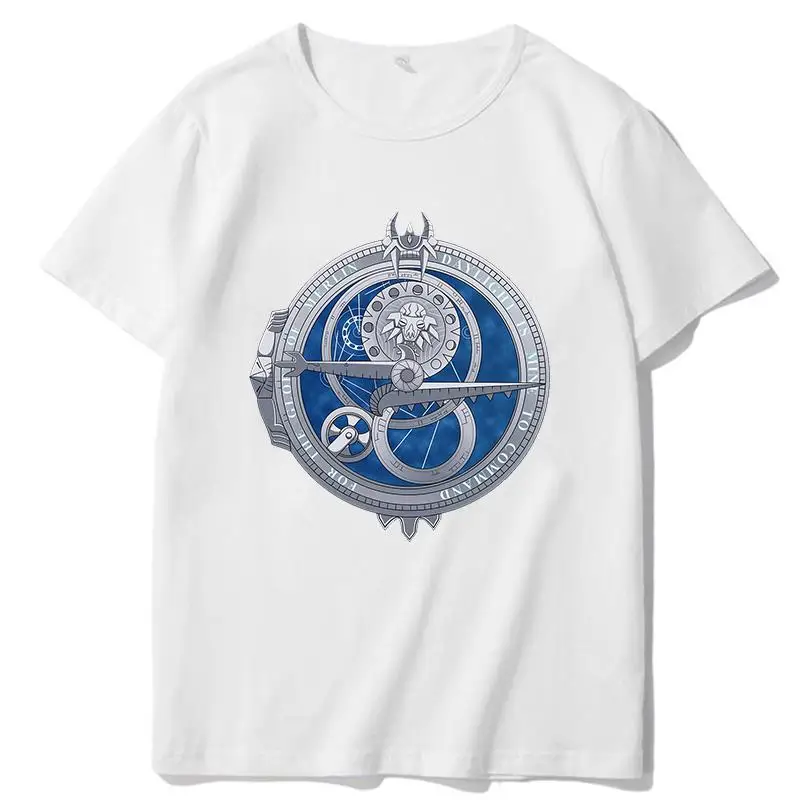 Summer Cotton T-Shirt Amulet Of Daylight  Fashion Graphic T Shirts Big Size Short Sleeve T Shirt Tees Tops Mens Print T Shirt