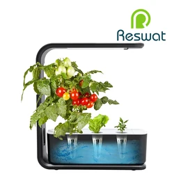 Reswat ZG-1001 3 Pods Lazy Person Vegetable Growing Box Intelligent Soilless Hydroponic Planting Machine Home Office Decoration