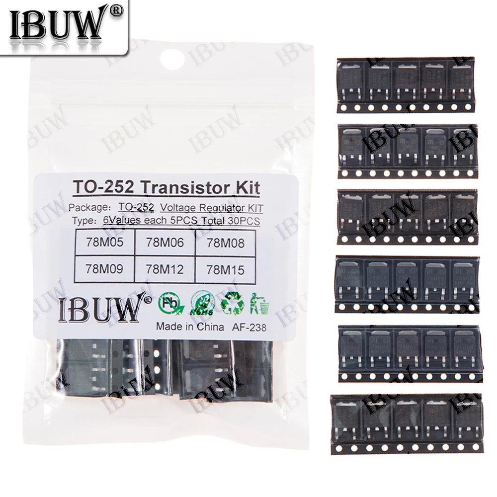 30PCS 6Values TO-25…