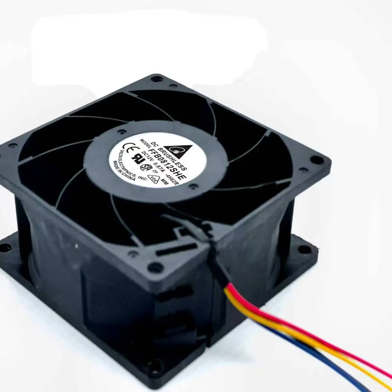 Original For Delta FFB0812SHE DC 12V 0.87A 8025 80mm 8cm Dual Ball Bearing Server Chassis Inverter Cabinet Blower Cooling Fan