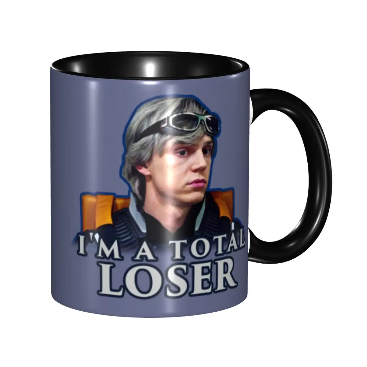 

Evan Peters Coffee Mugs DIY Custom Actor Star Movie Ceramic Mug Creative Gift