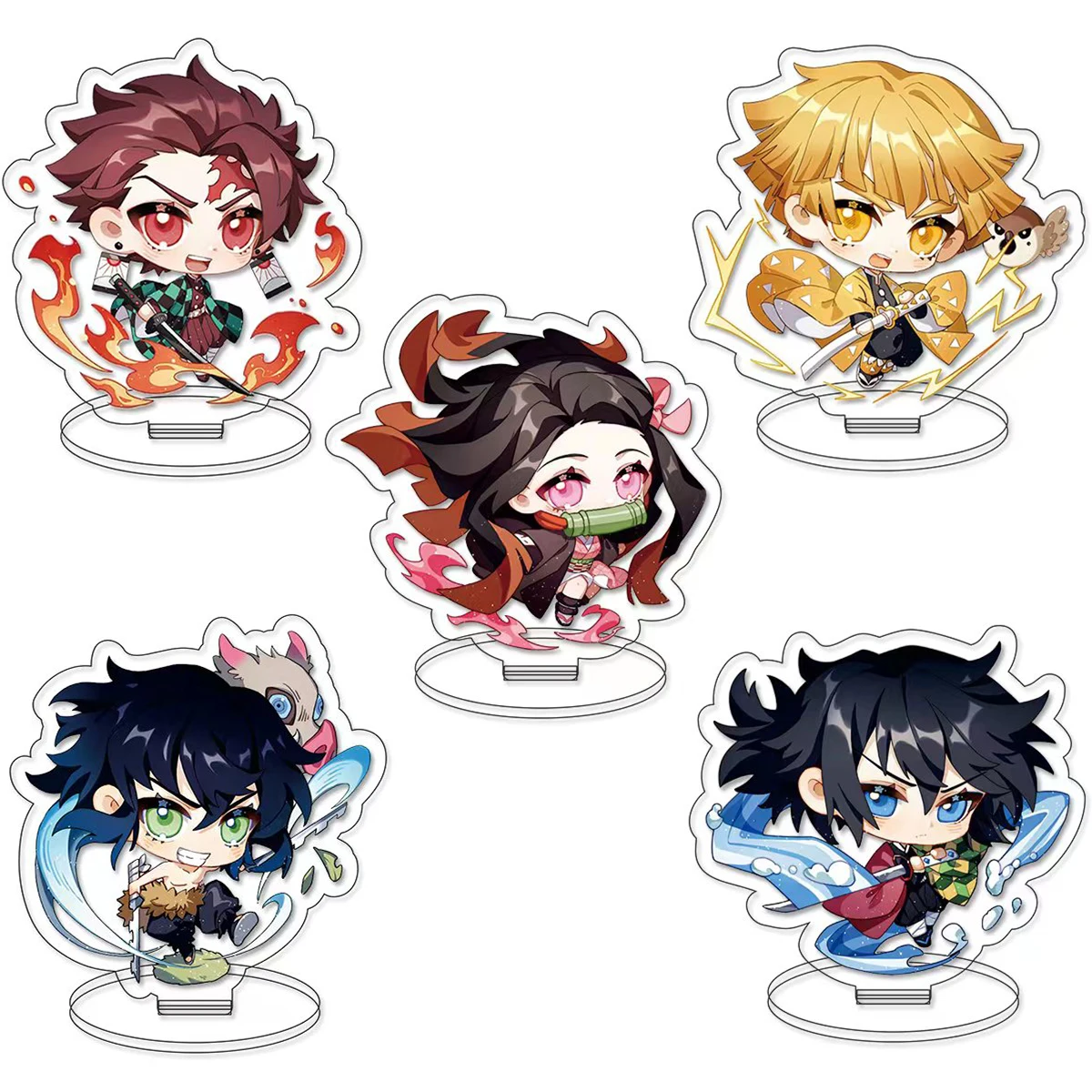 5 sztuk/zestaw Anime vtuber luxiem akcesoria breloki akrylowe urocza torba wisiorek dla fanów prezenty