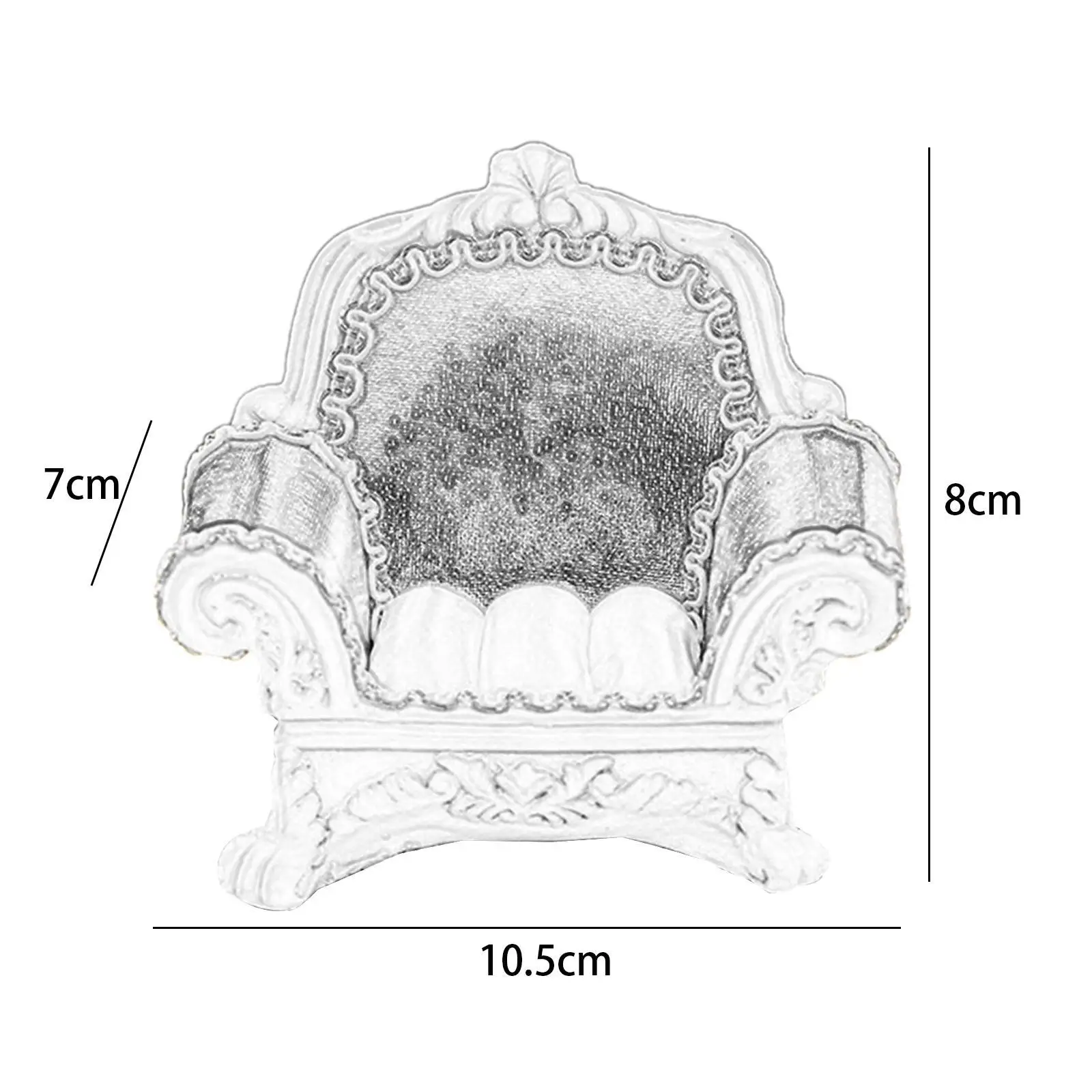 Canapé Miniature pour maison de poupée, Mini boîte à bijoux pour décoration de scène de poupée Ob11, 1/12