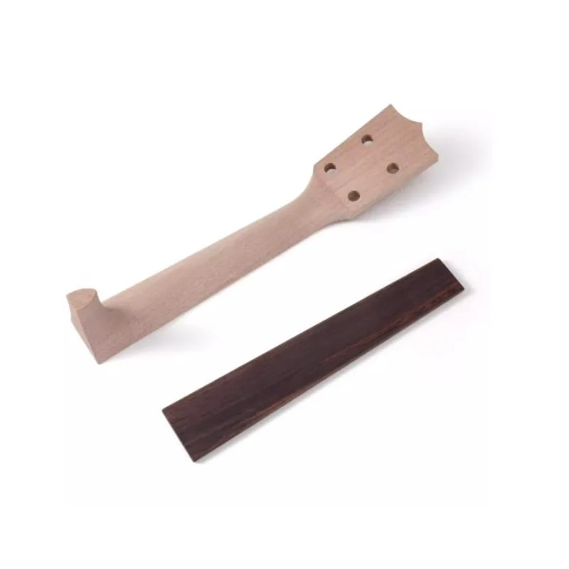 Ukulele neck kit cigar box UK handle+strings+knobs+bridge