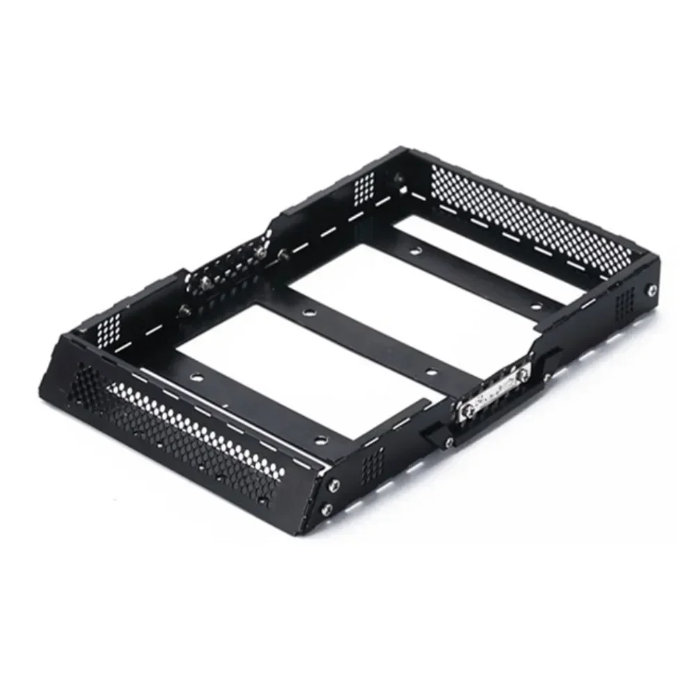 Metal Luggage Roof Rack Carrier for 1/24 RC Crawler Car Axial SCX24 AXI00002T1 AXI00002T2 2019 Jeep Wrangler JLU CRC