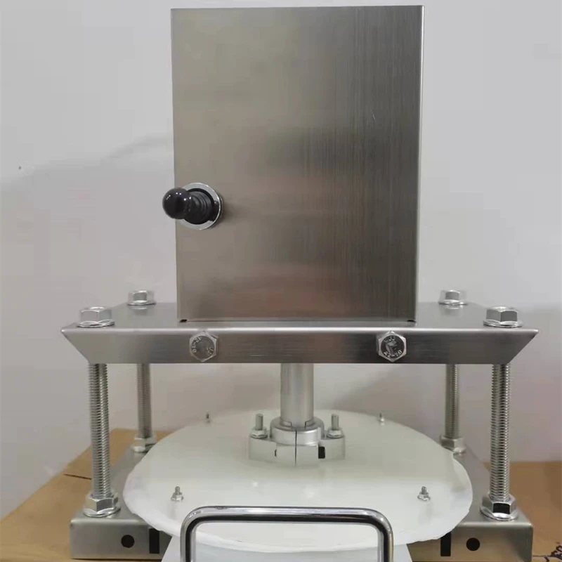 Electric cake press commercial hand-grabbing cake pressing machine flattening machine pressing dough tortilla burning artifact