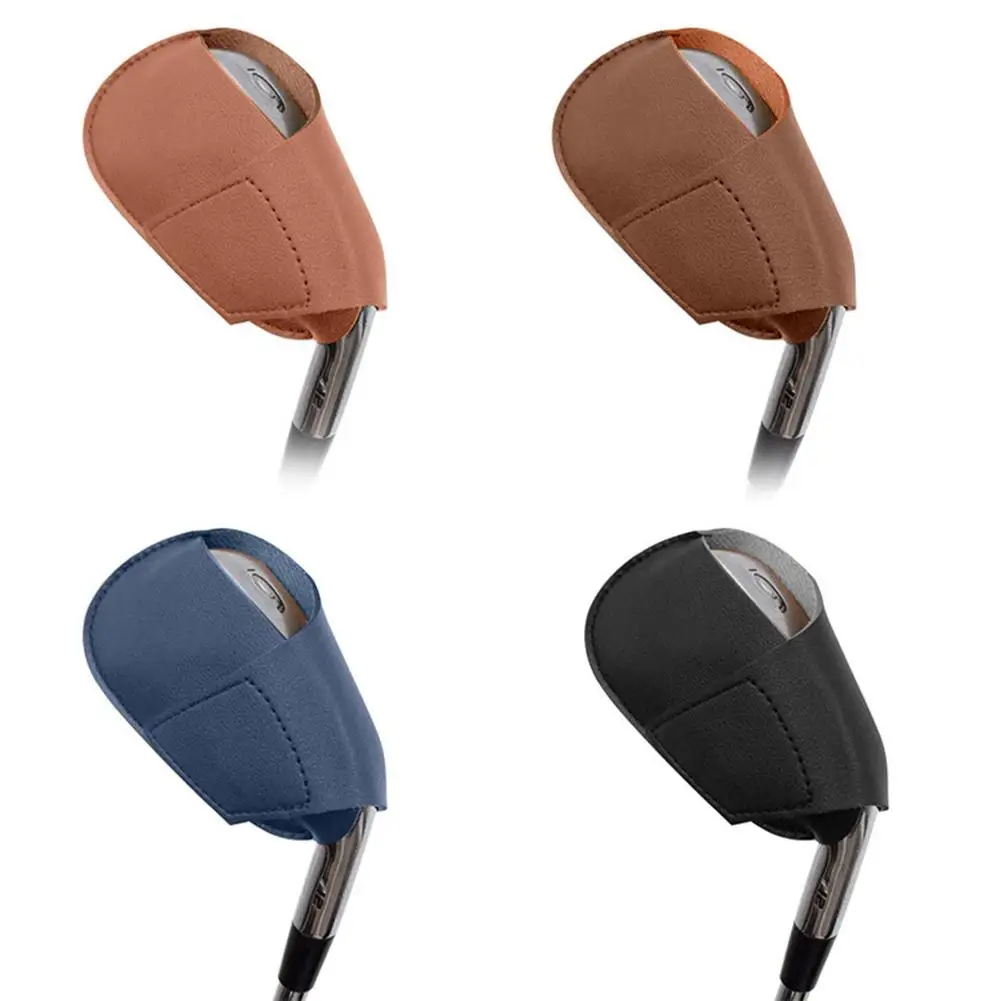 

Чехол для головки клюшки для гольфа, защитный чехол для головки клюшки из полиуретана (черный)