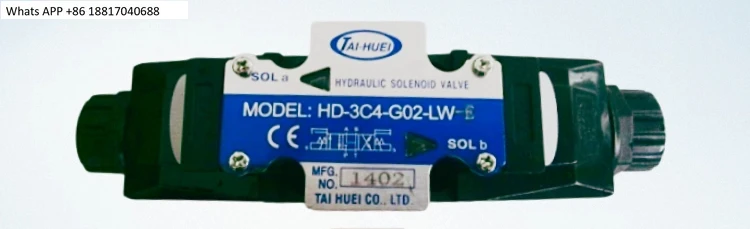 

TAIHUEI Hydraulic Solenoid Valve HD-3C2/3C4/3C6-G03-DLHD 2B2 G02 LW F