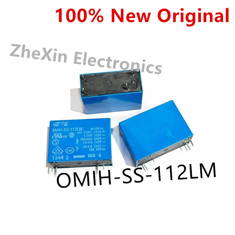 10PCS/Lot   OMIH-SS-112LM 、OMIH-SS-124LM 、OMIH-SS-112L   DIP-4   New original universal power relay