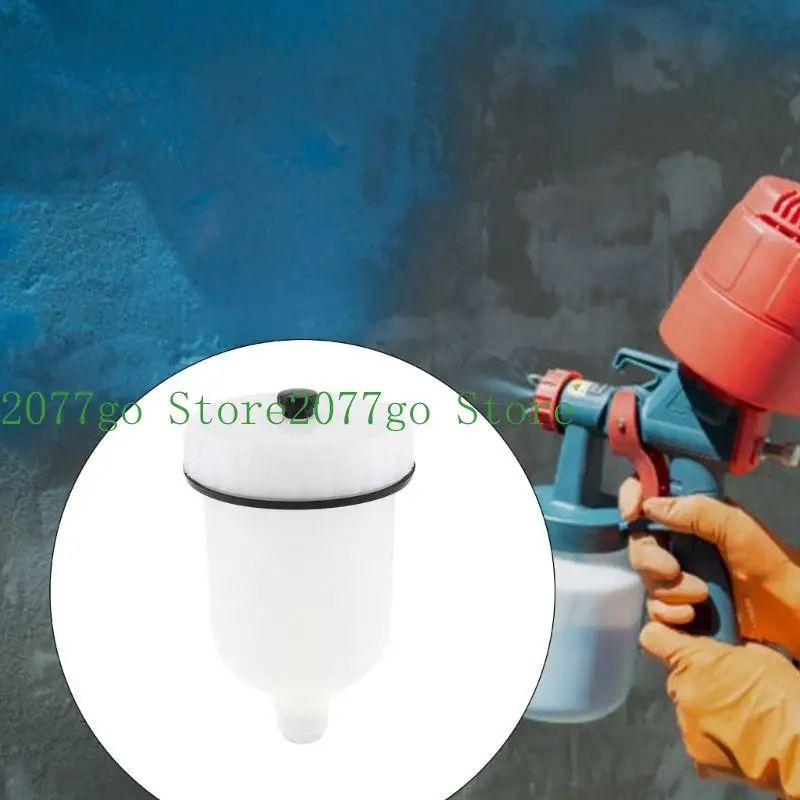 

Y1UD Guns Cup Paint Guns 600ml Paint Guns Cup Air Sprayer Paint Cup