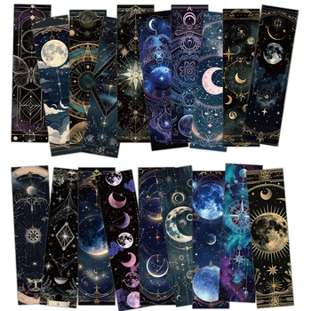 30/60PCS Tarot Secret Books, Annotated Bookmarks, Creative Handbooks, Material Decorations