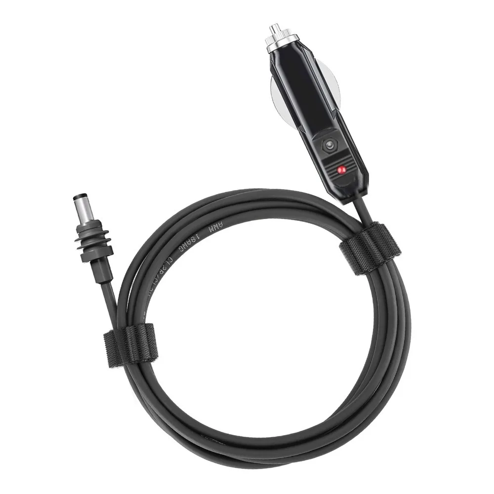 18AWG DC Car Power Cable for Satellite IP68 Water Resistant DC Car Adapter Charger Power Supply Cable for Lorries
