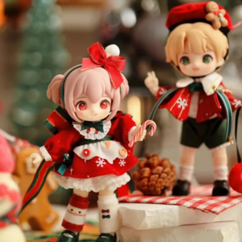 

Подлинная Nagi, Рождественский детский сад, серия желаний, кукла Bjd, изысканное подвижное платье, коллекция, декор комнаты, игрушка, рождественский подарок