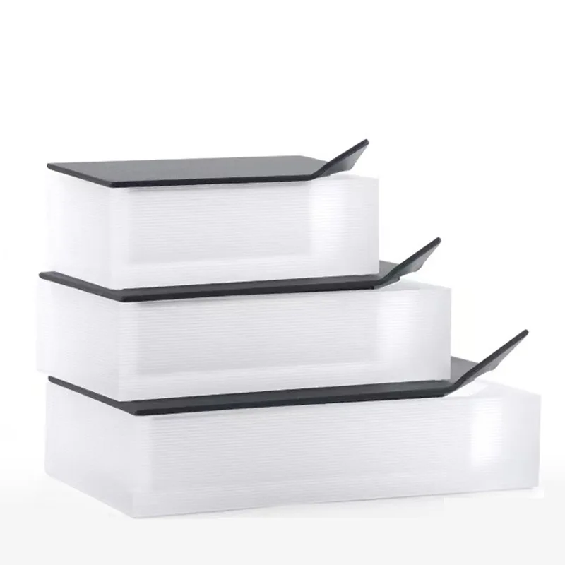 

Современная креативная угловая акриловая шкатулка для драгоценностей, настольная шкатулка для драгоценностей, домашняя коробка для хранения, модель комнаты, мягкое украшение