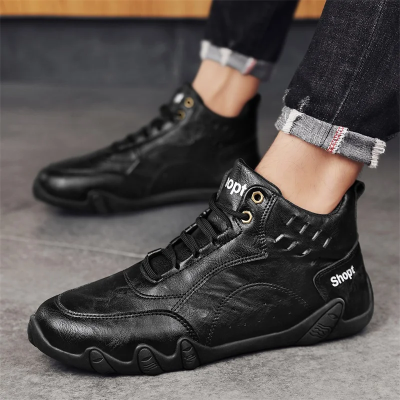 Zapatos Doudou de cinco dedos para hombre, calzado informal de interior cómodo, novedad de 2023