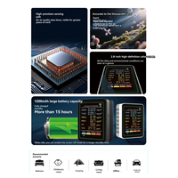 2025+MT07CO 6-in-1 Indoor Air Quality Monitor Portable PM2.5 PM10 Tester Household CO CO2 TVOC HCHO Air Quality Monitor White