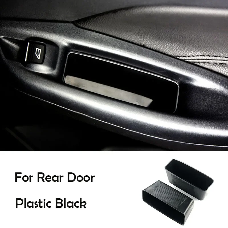 Car Accessories Front Rear Door Handle Armrest Storage Box Container Stowing Tray Pallet Case For Ford Focus 3 MK3 2012-2017