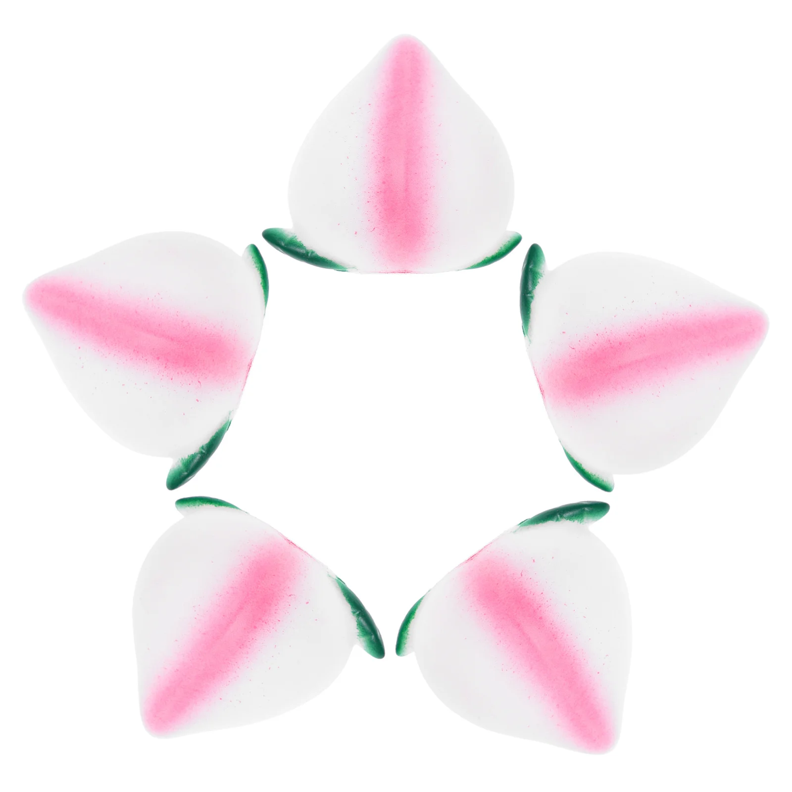 

5Pcs Longevity Peach Cake Decor Retro Chinese Style Birthday Party Cake Embellishment Decoration Safe Eco Friendly