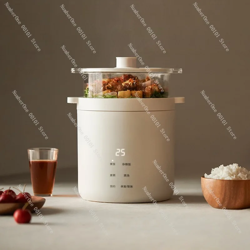 Mini Rice Cooker 1.2L Small Capacity Electric Cooker Automatic Rice Cooker For 1-2 People view 3