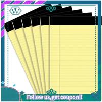 8Piece Notebook Pads 8.5 X 11 Inches Writing Pads, Wide Ruled Notepads For School, Office