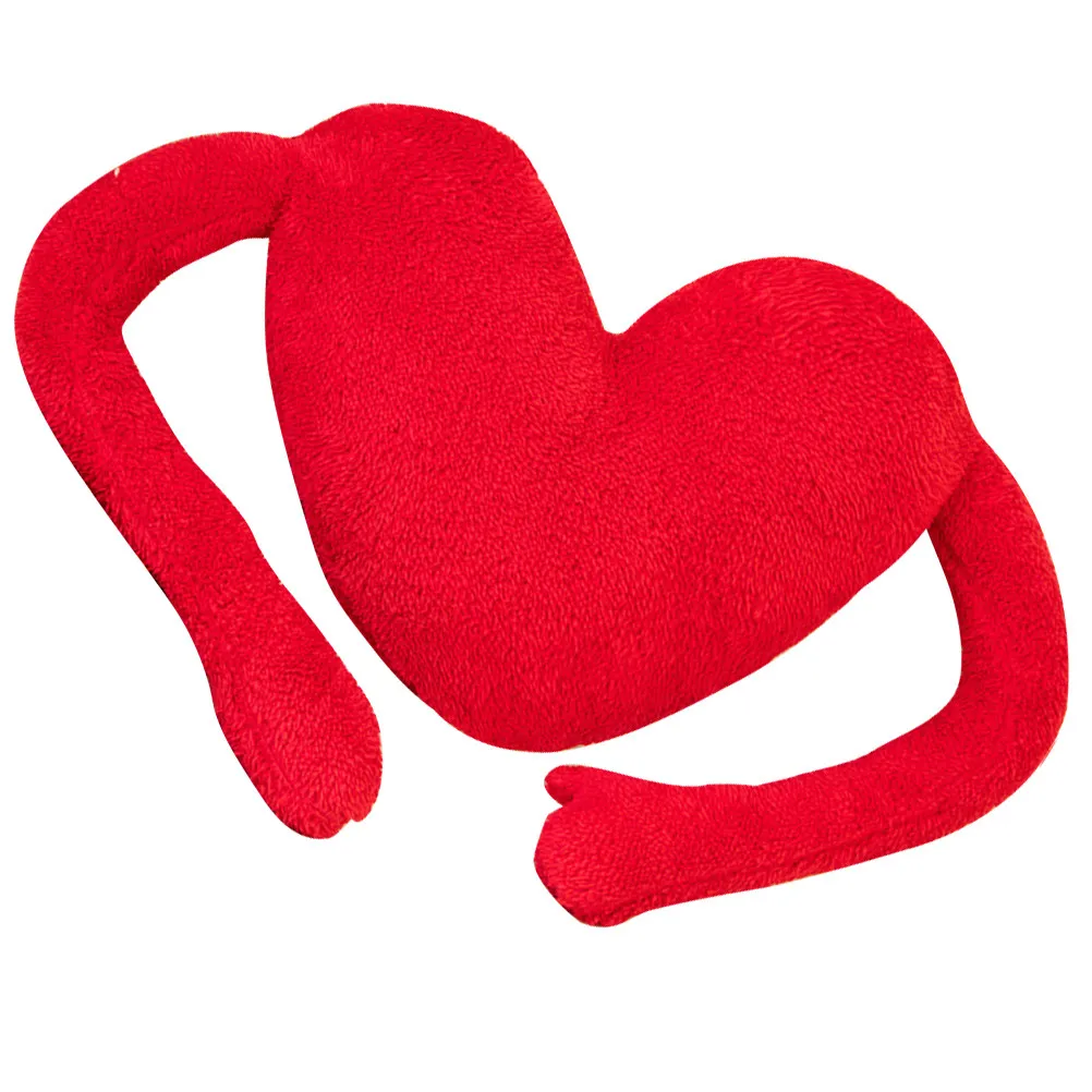 

Stuffed Heart Pillow Soft Cute Heart Cushion for Home Office Car Kids Large Throw Pillow Decor Kids Gift