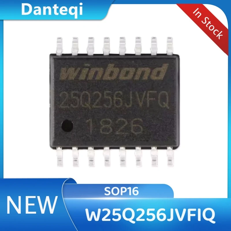 10PCS/LOT W25Q256JVFIQ SOP16 W25Q256JVFQ 25Q256JVFQ Chipset