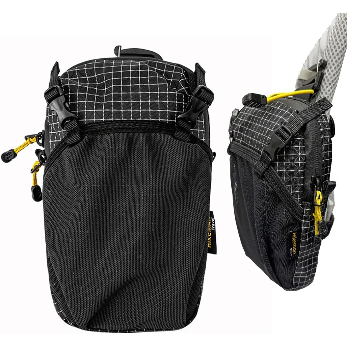 Backpack Shoulder Strap Pouch - Smartphone Strap Pack,Waterproof Backpack Strap Pocket Attachment Bag for Hikers