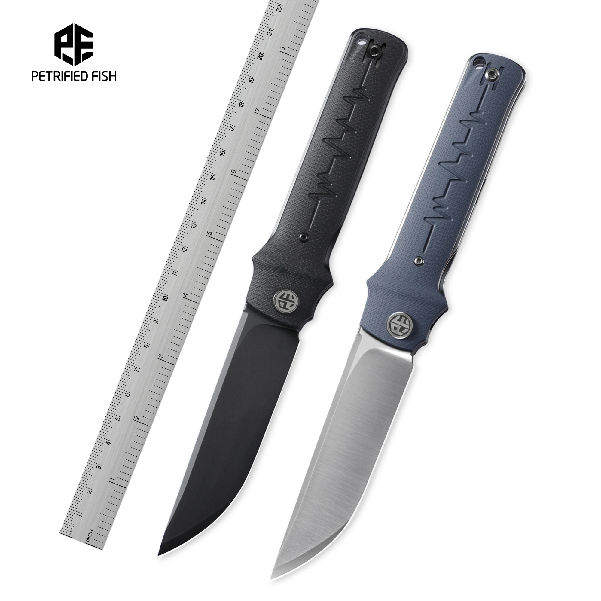 

Petrified Fish PFB04 складной нож на подшипниках D2 G10 ручной тактический нож для кемпинга выживания охоты EDC инструмент